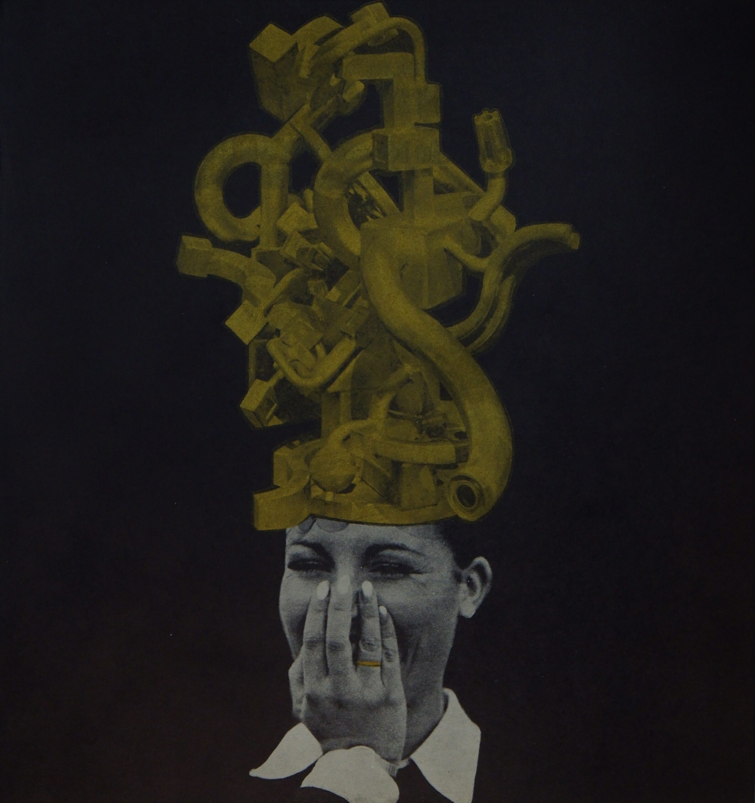 Capa do catálogo da exposição "Abstracção Hoje", 1975, SNBA.